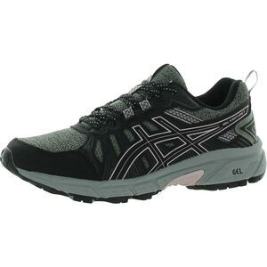 Asics GEL-Venture 7 Women's Black and Green Athletic Shoes